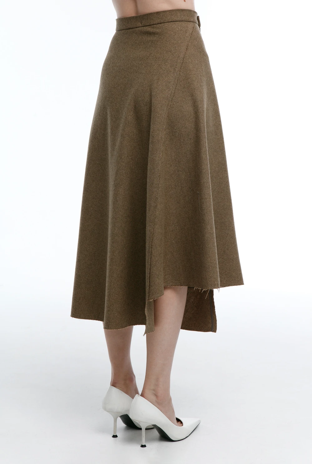 Юбка Dance (Цвет Коричневый, Размер 44/S, Состав 80% шерсть, 20% полиамид)