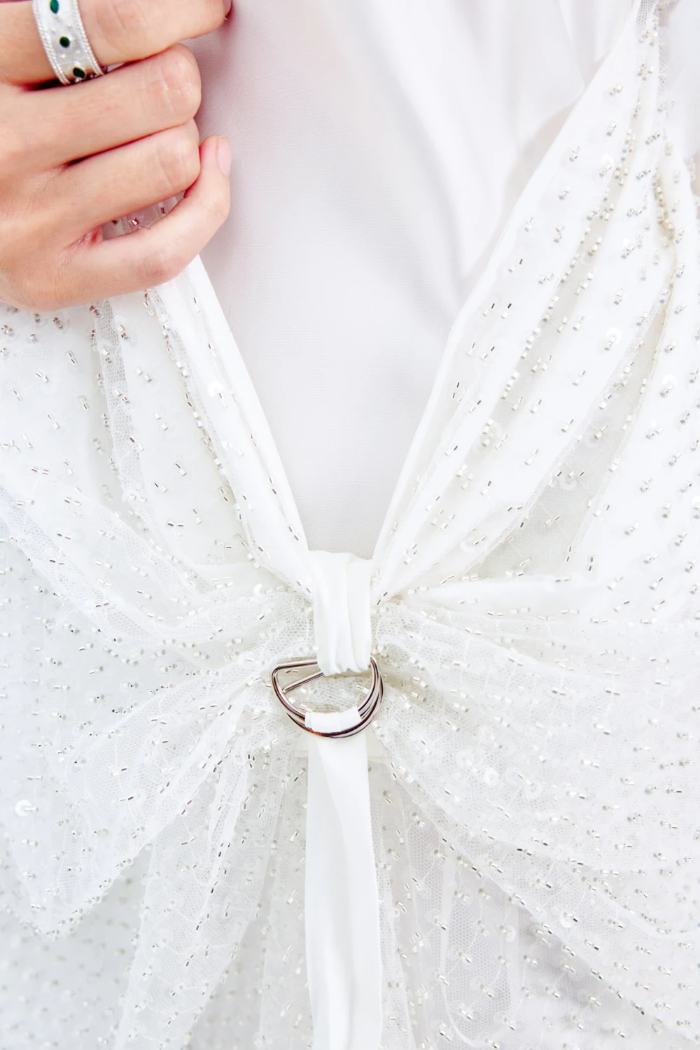 Платье See Through. ( Цвет Белый )