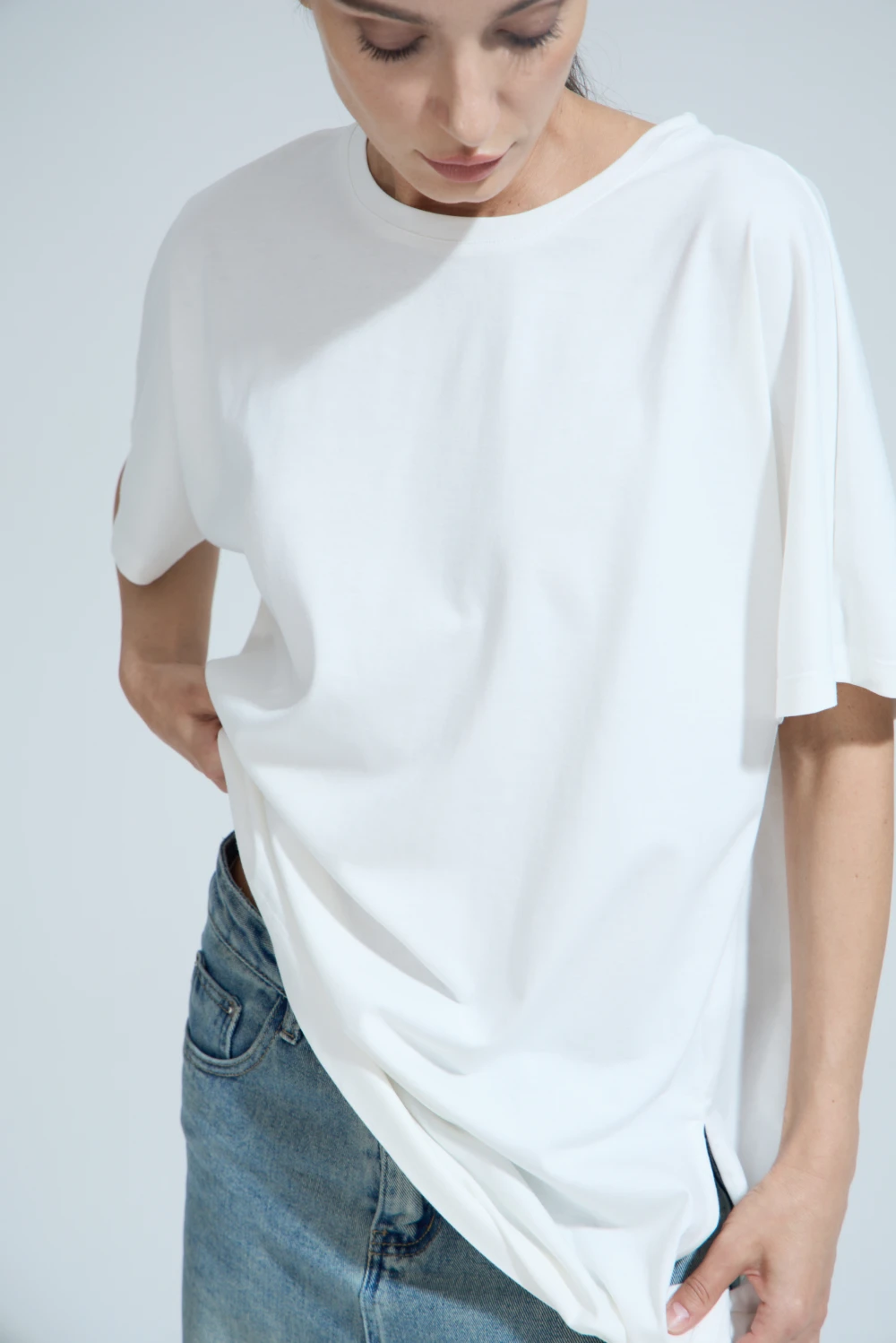 Футболка Roody (Цвет Белый, Размер 44/S, Состав 100% хлопок)