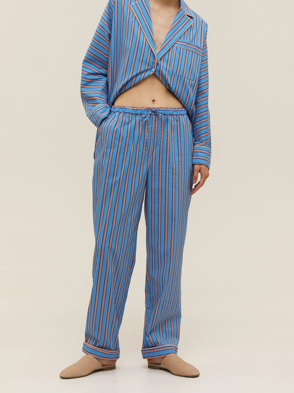 Костюм Aysha ( Цвет Голубой в полоску )