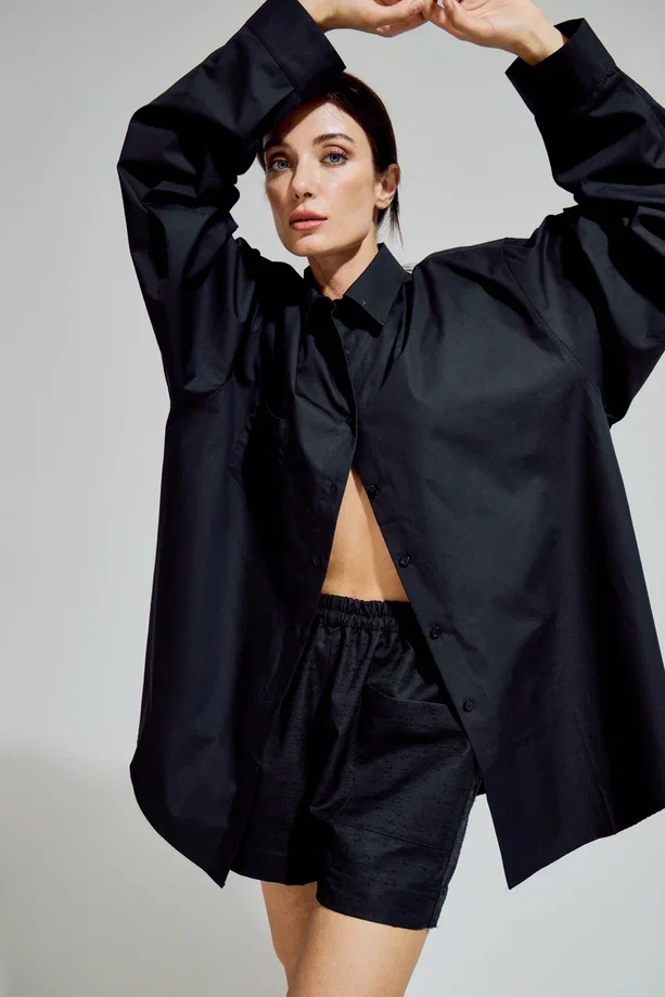 Шорты Cherry (Цвет Чёрный, Размер 48/L, Состав 100% хлопок)