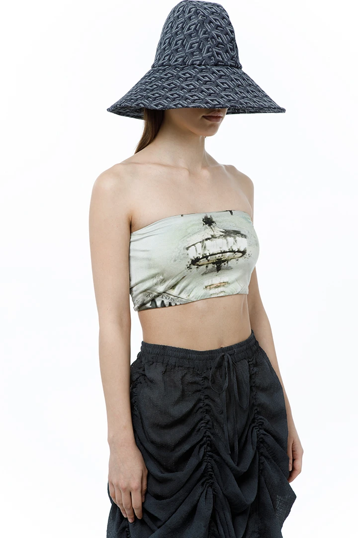 Топ Light (Цвет Принт Москва, Размер 46/M)