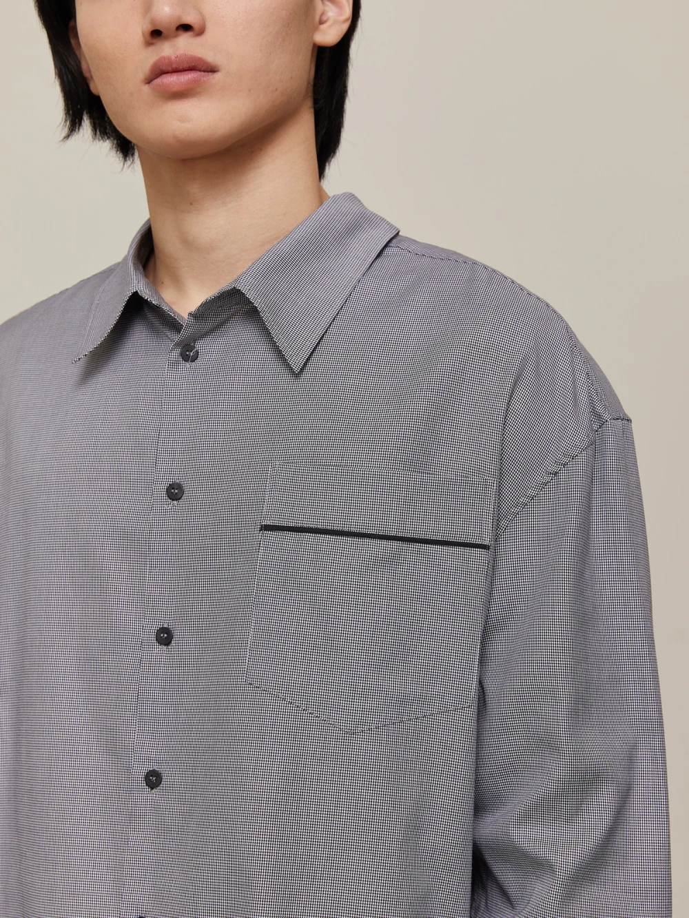 Пижама мужская Aries (Цвет Чёрно-белый в клетку, Размер L, Состав 100% хлопок)