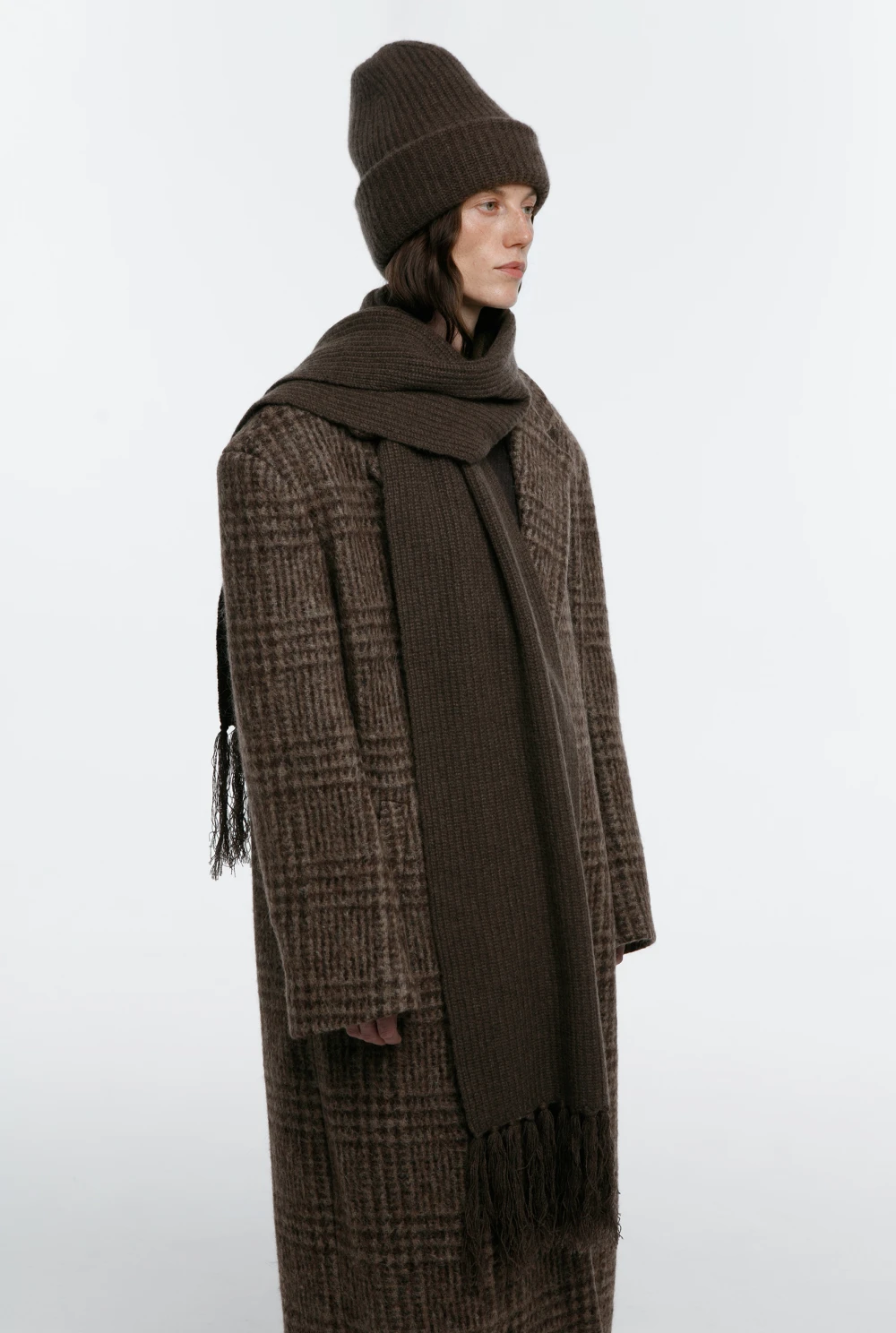 Шарф Echarpe ( Цвет Коричневый )