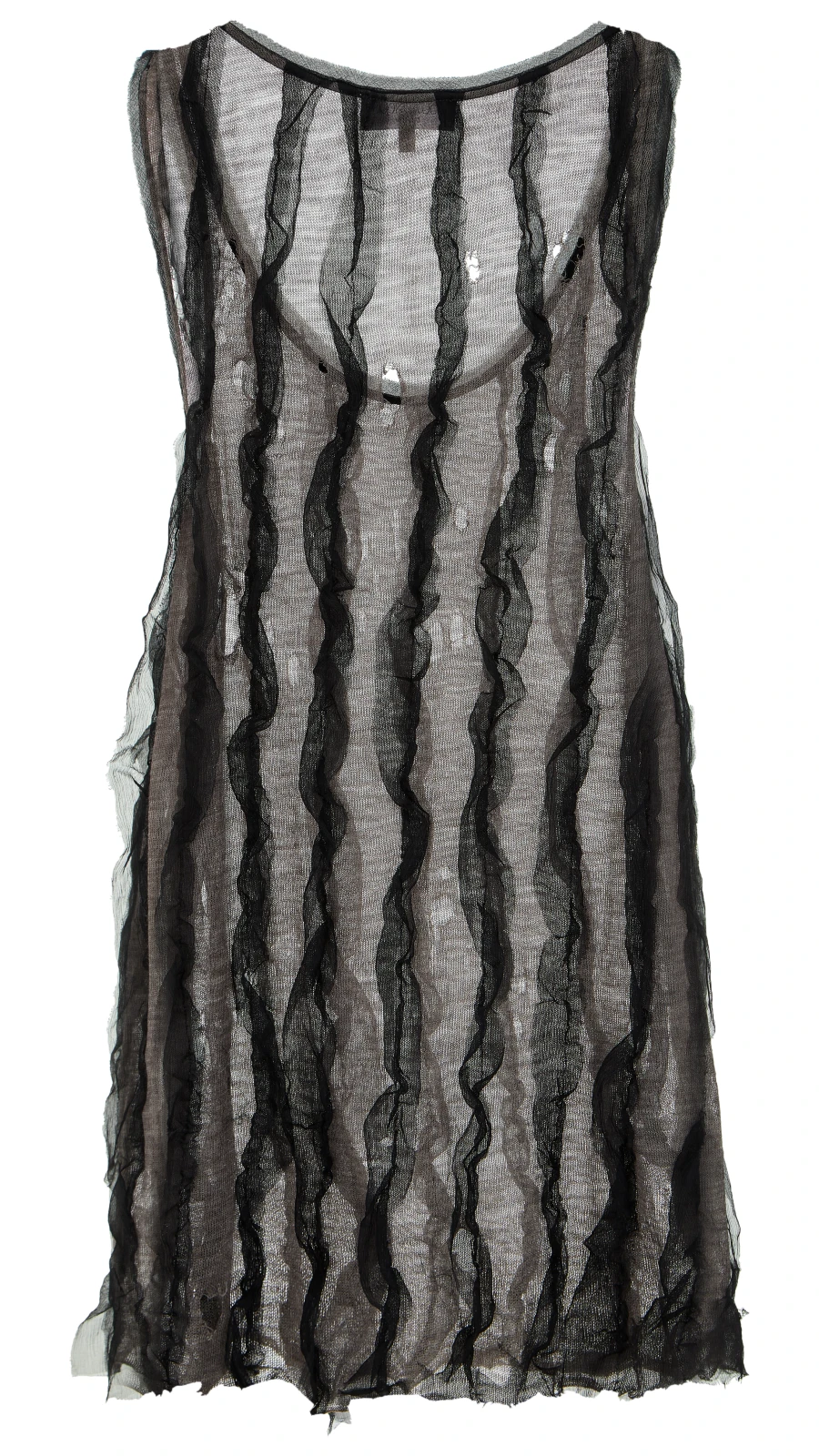 Майка Three ( Цвет Серый с чёрным )