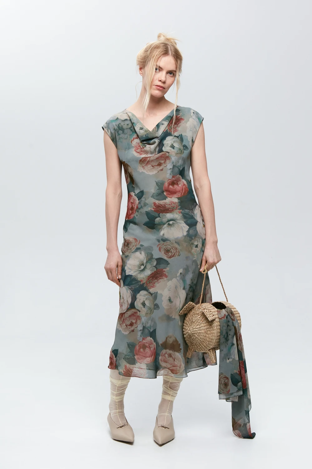 Платье Glafiria (Цвет Винтажные розы, Размер 44/S, Состав 100 % полиэстер)