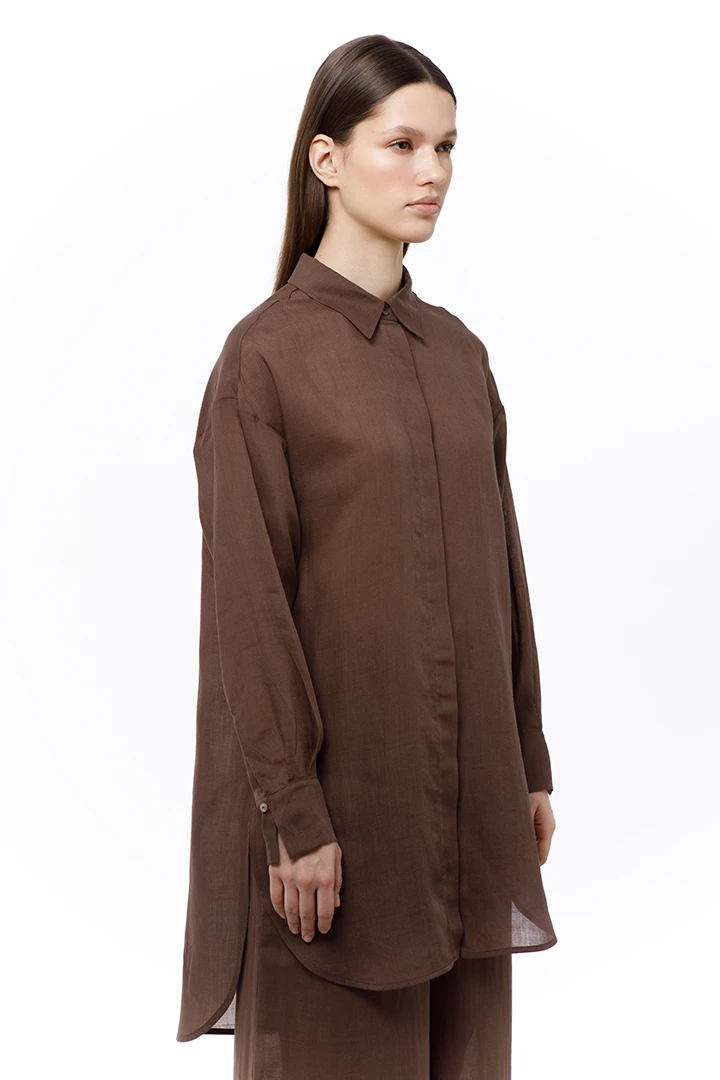 Костюм EVGENIE ( Цвет Коричневый )