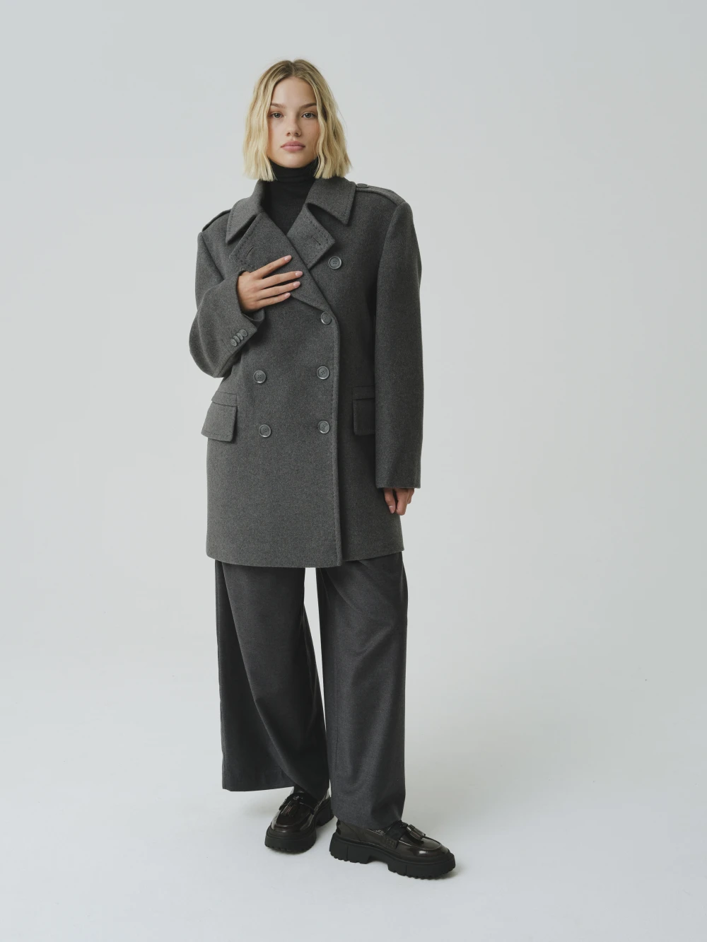 Пальто Capel ( Цвет Серый )