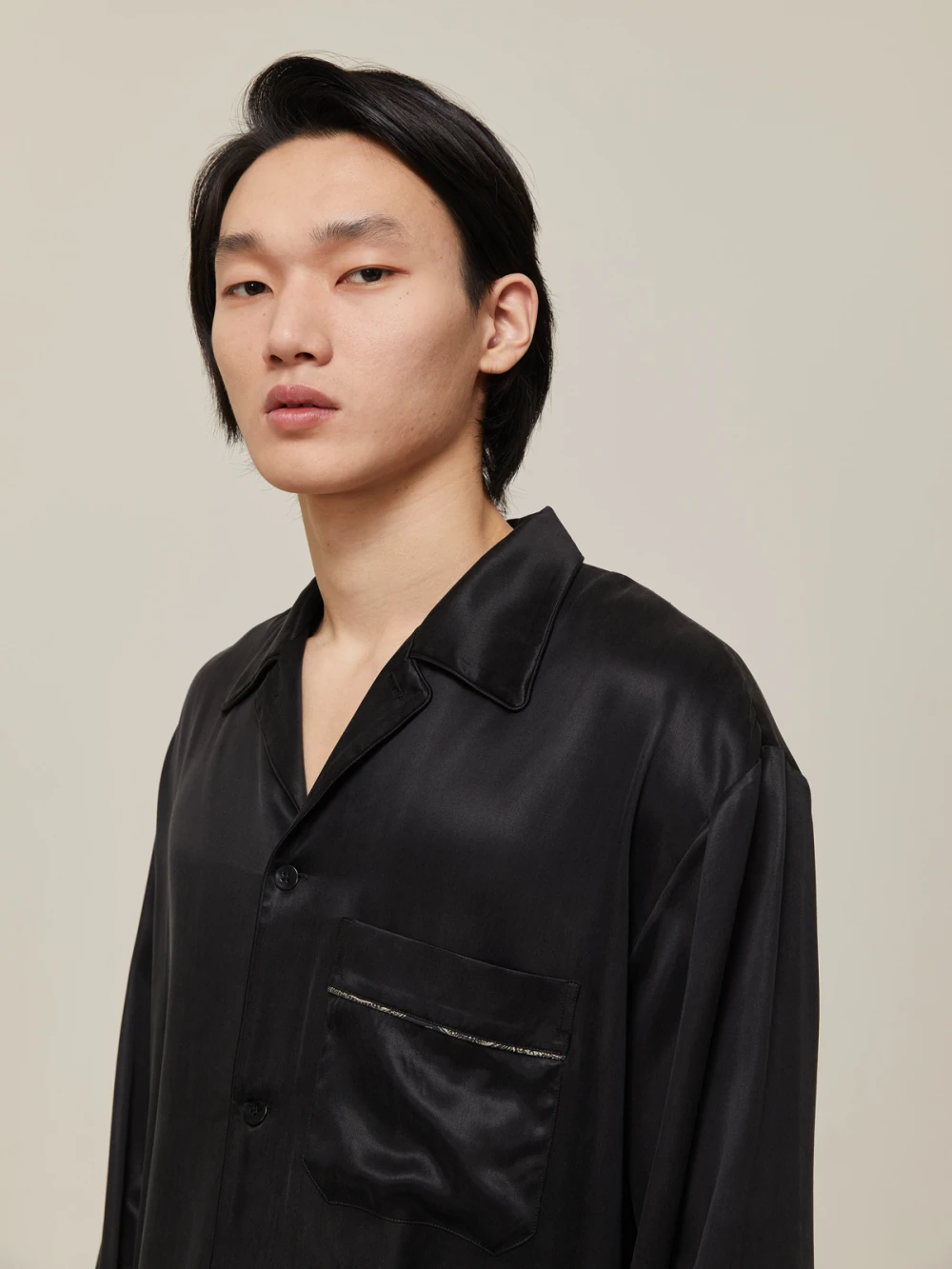 Пижама мужская Kolrig (Цвет Чёрный, Размер M, Состав 55% купро, 45% вискоза)