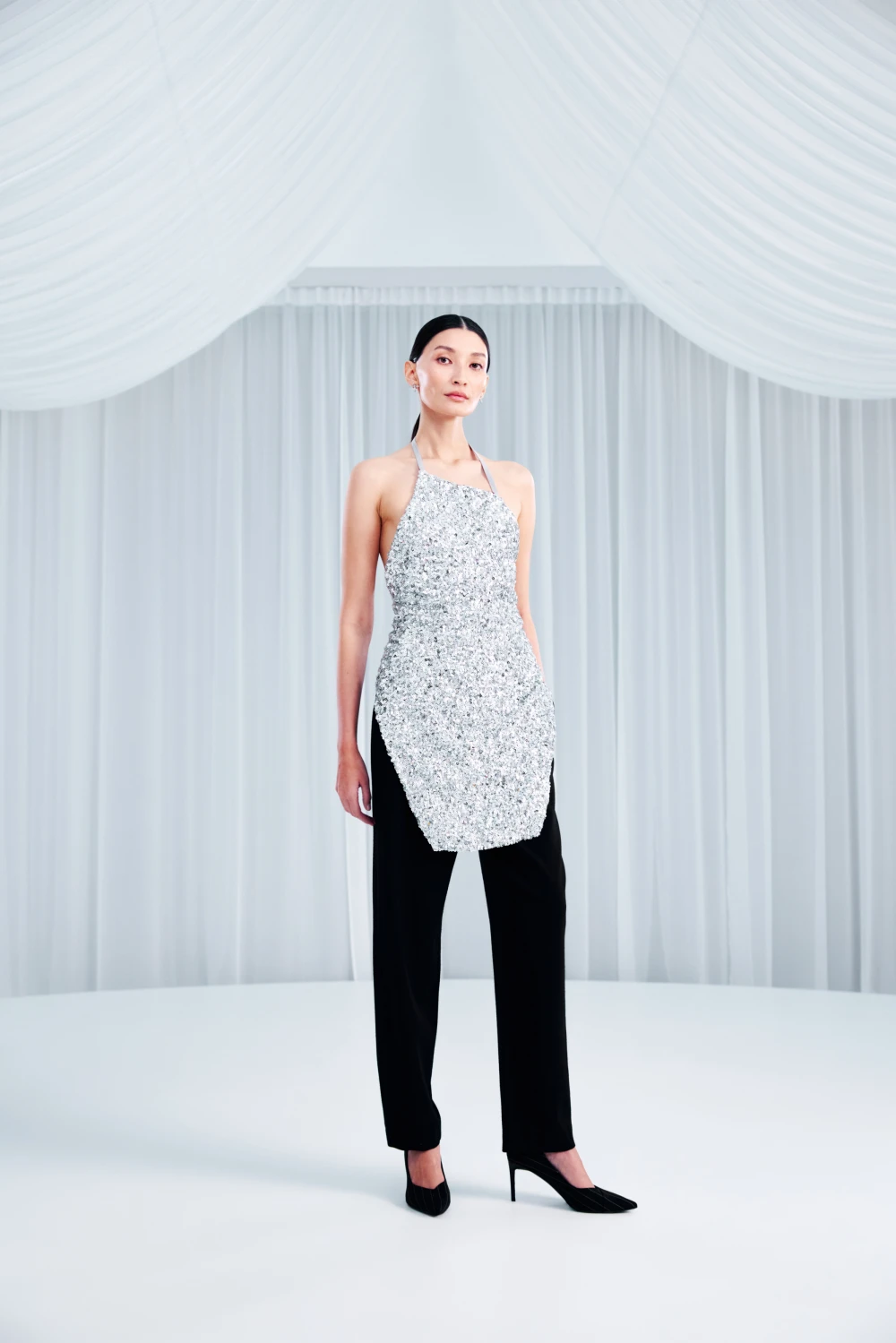 Фартук Albee ( Цвет Серебристый )