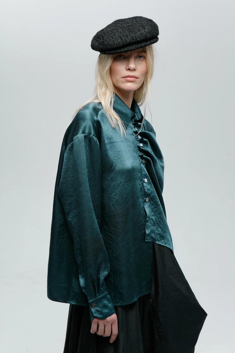 Рубашка VAL ( Цвет Морская волна )