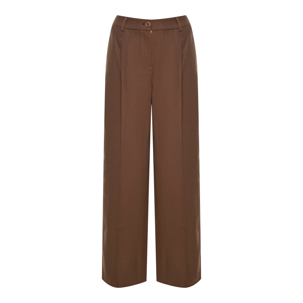 Брюки Bas (Цвет Коричнево-серый, Размер S, Состав 100% шерсть)