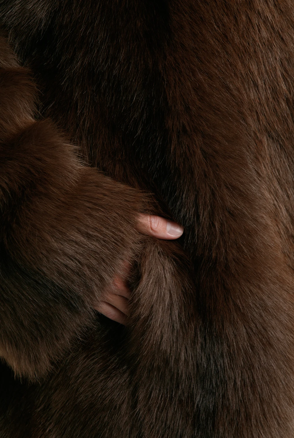 Шуба Radiance (Цвет Коричневый, Размер S-M, Состав 100 % полиэстер)