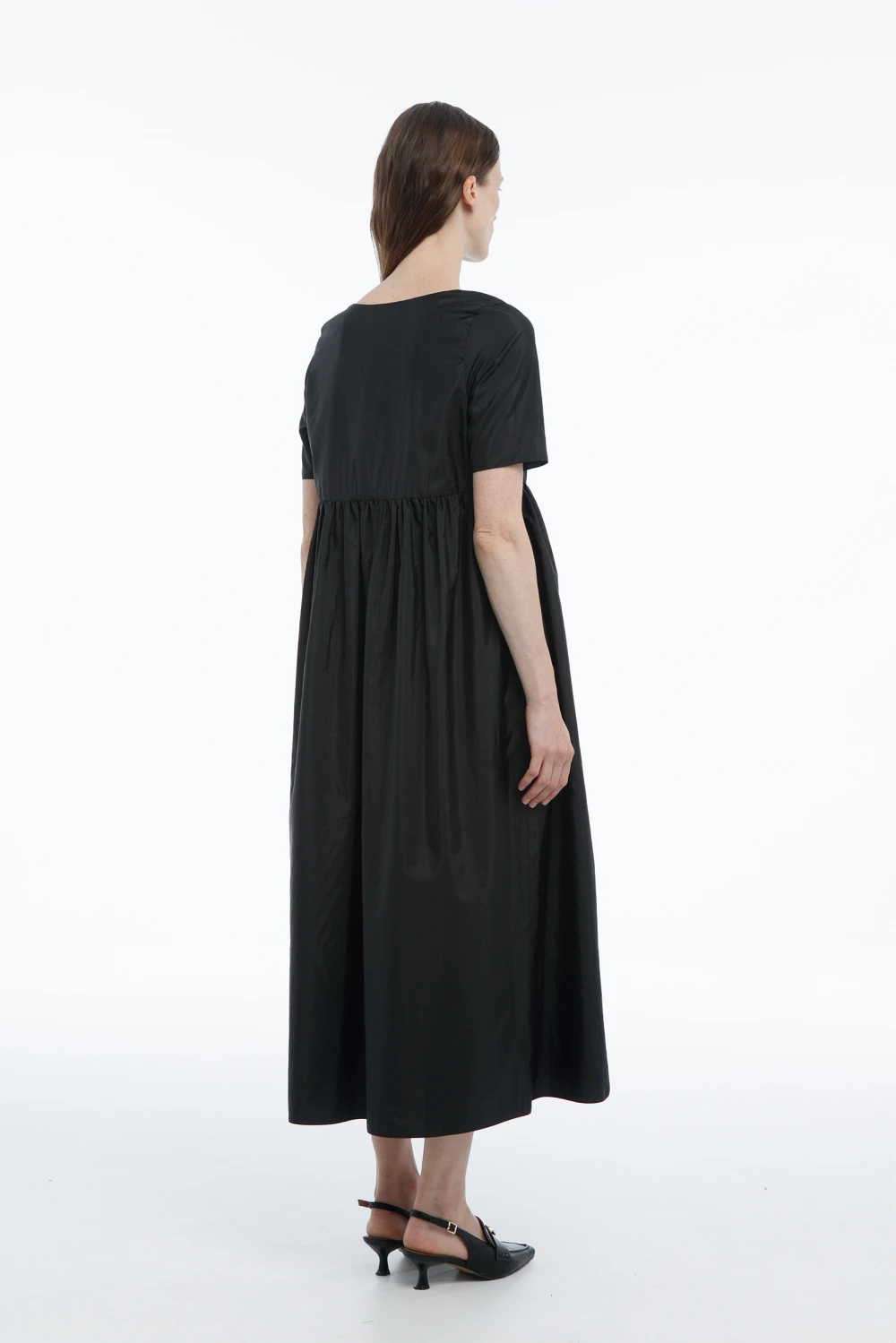 Платье Palm (Цвет Чёрный, Размер 44/S, Состав 78% Шерсть, 20% Вискоза, 2% Эластан)