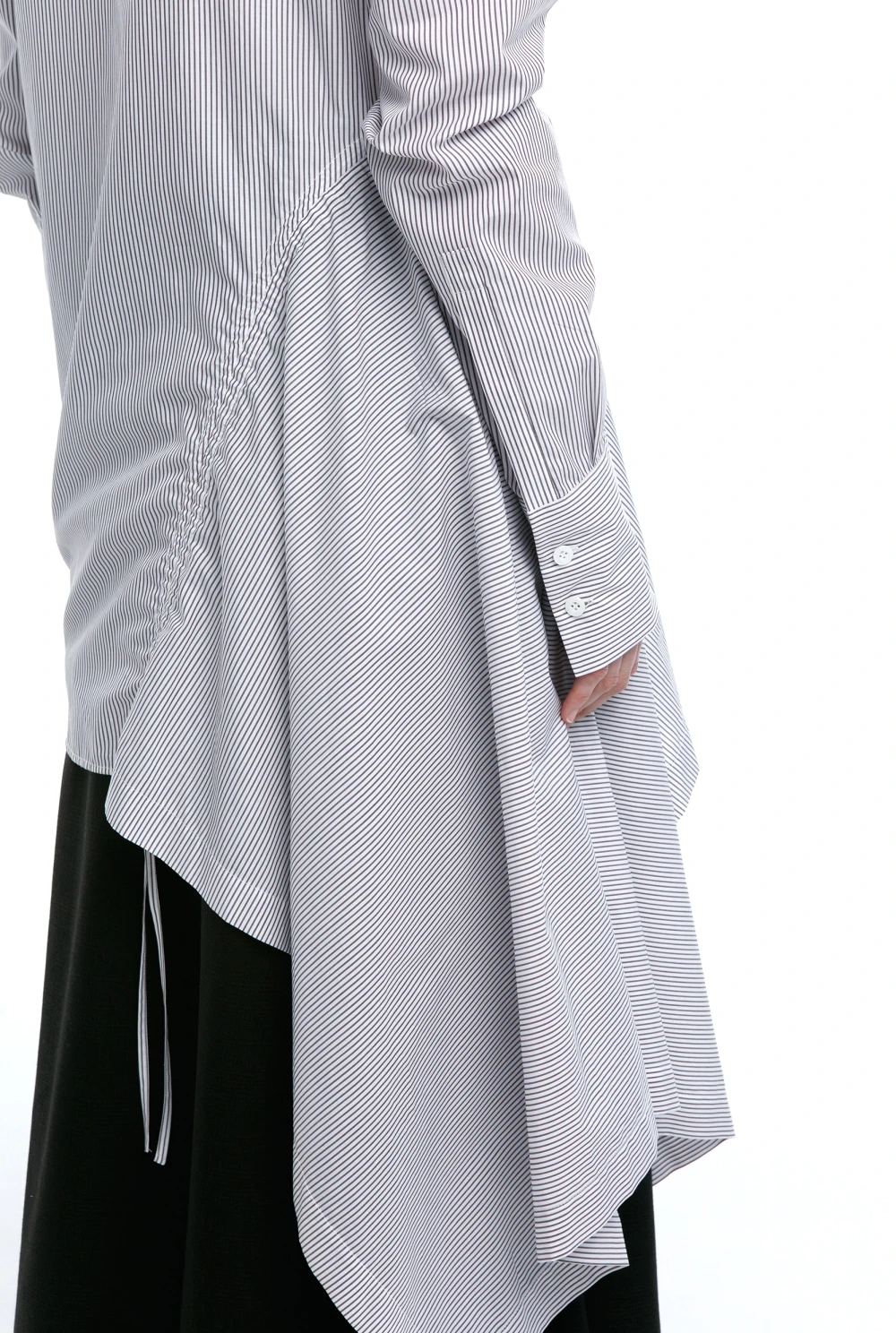 Рубашка Ixora ( Цвет Белый в коричневую полоску )