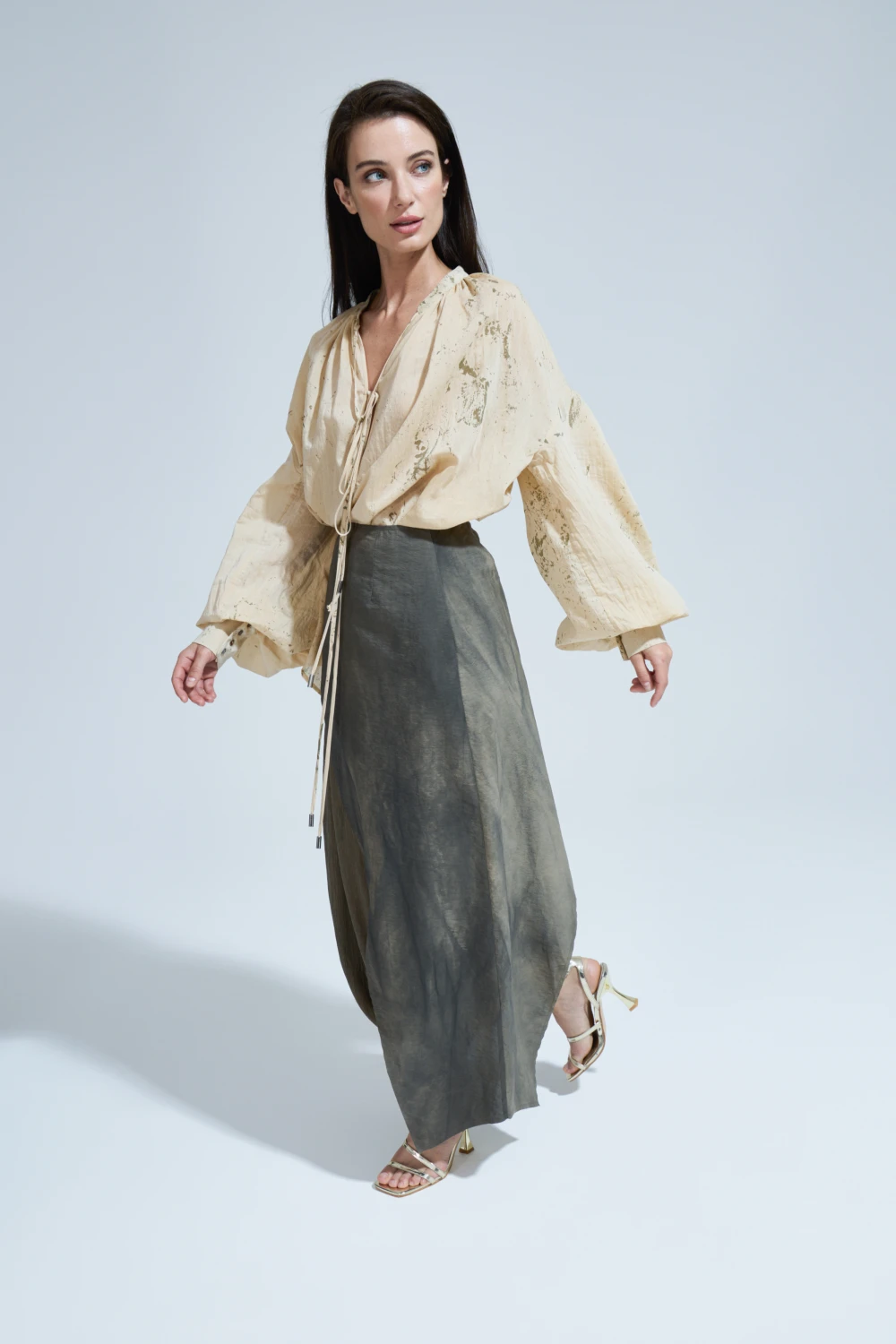 Юбка Swan ( Цвет Болотный )