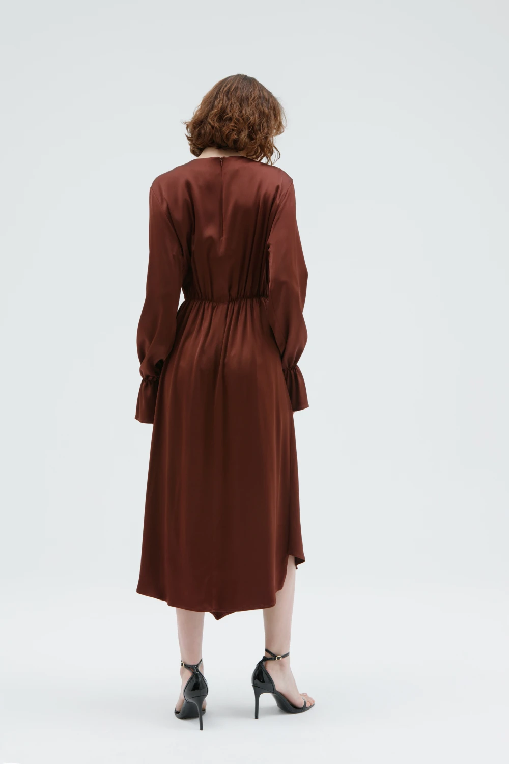 Платье Balla (Цвет Умбра, Размер S, Состав 95% вискоза, 5% эластан)