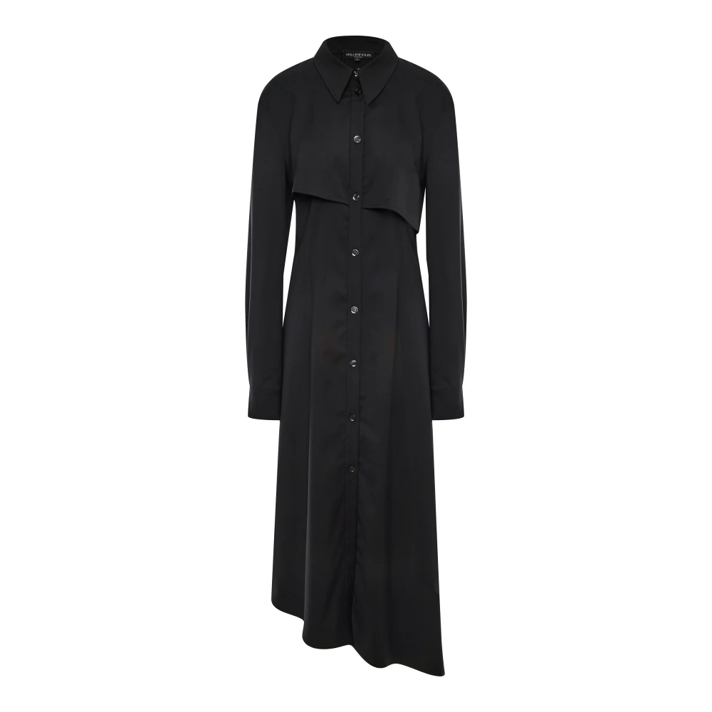 Платье Symphony (Цвет Чёрный, Размер S, Состав 100% шерсть)