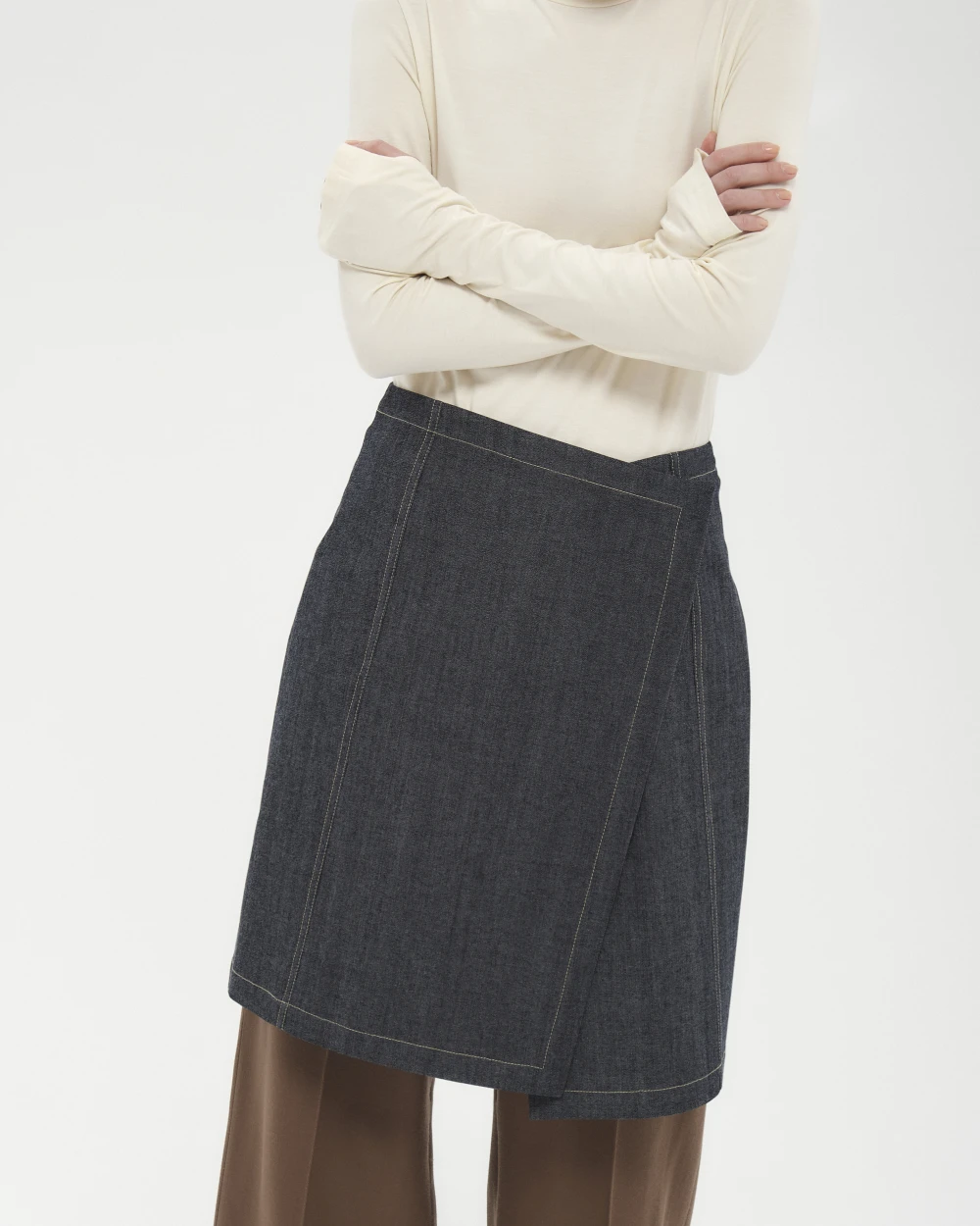 Юбка Kimmy (Цвет Тёмно-синий, Размер 50/XL)