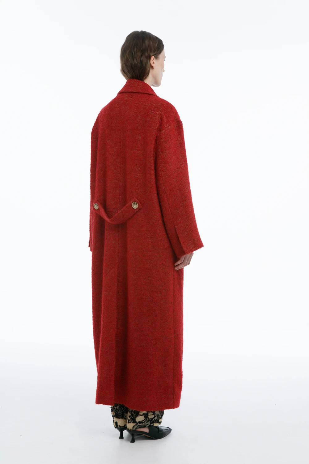 Пальто Rowan ( Цвет Красный )