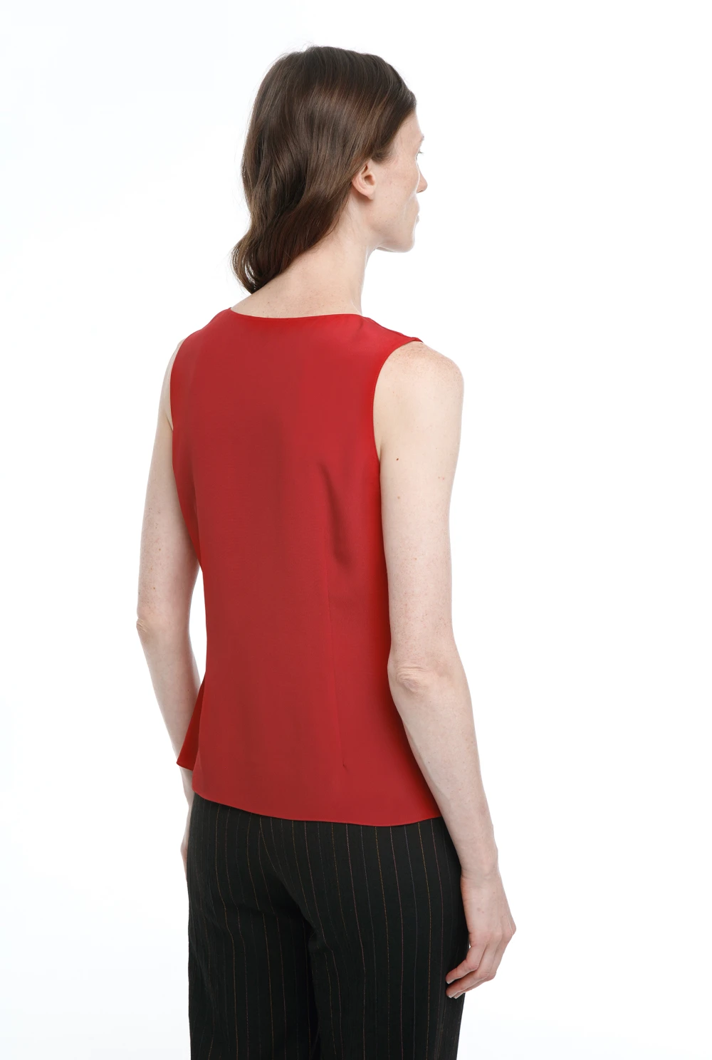 Топ Evening (Цвет Красный, Размер 44/S, Состав 67%  Ацетат, 33% Шелк)