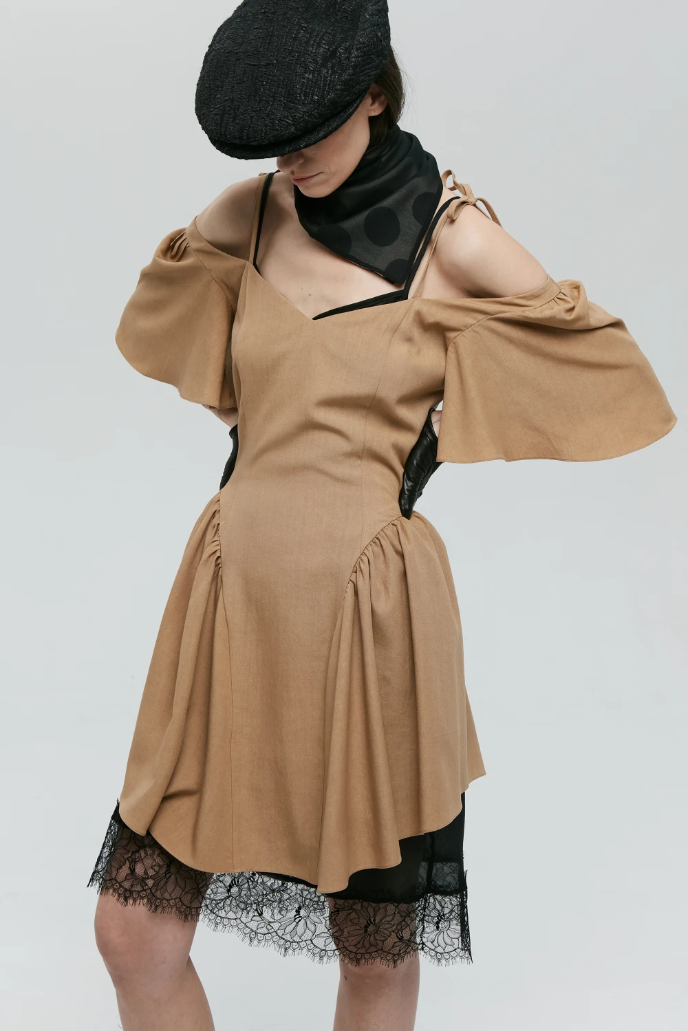 Платье Krin ( Цвет Кэмел )