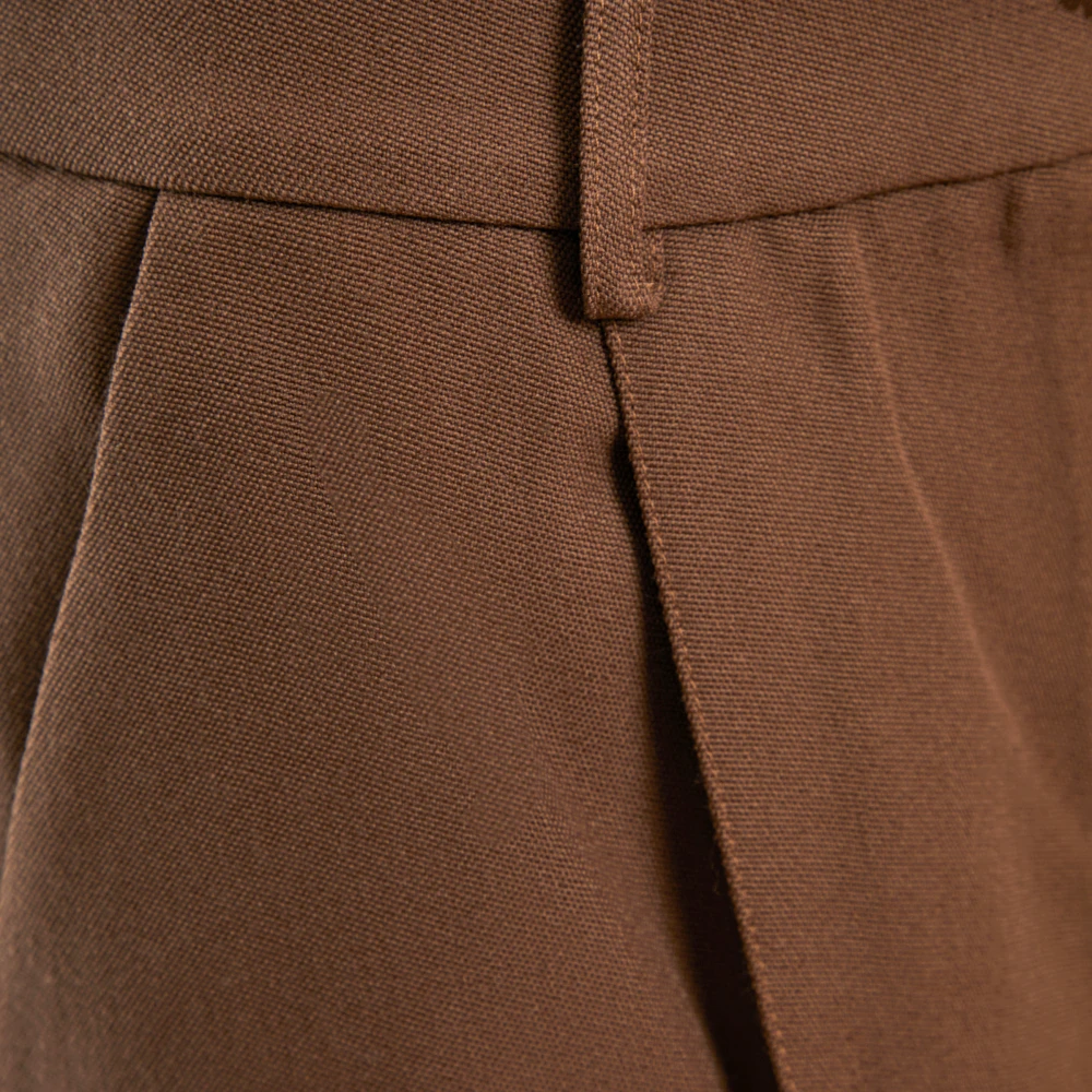 Брюки Bas (Цвет Коричнево-серый, Размер S, Состав 100% шерсть)