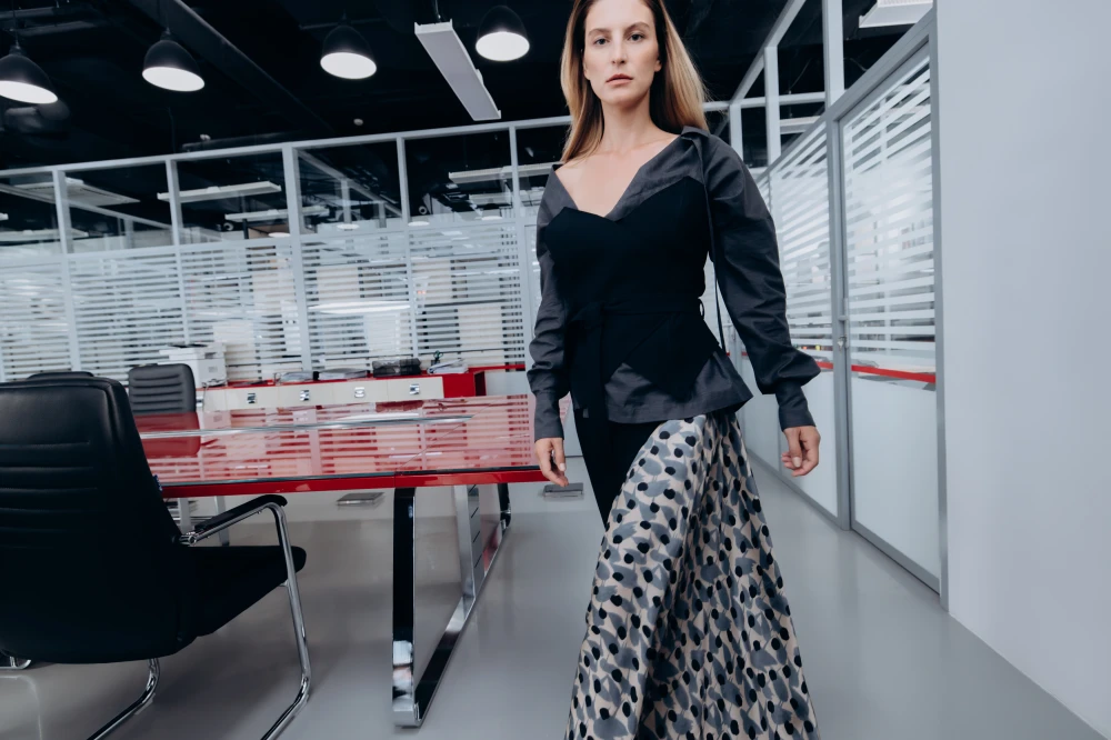 Блузка Microsoft ( Цвет Серый )