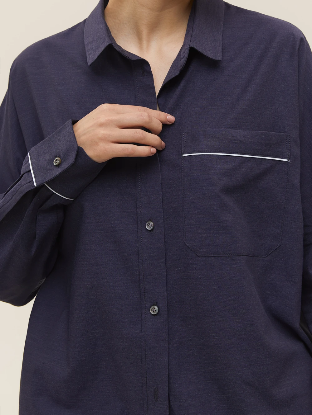 Костюм Atra (Цвет Тёмно-синий, Размер S, Состав 100% хлопок)