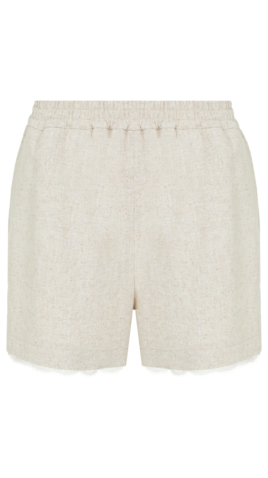 Шорты June (Цвет Натуральный, Размер 50/XL, Состав 70% вискоза, 30% лён)