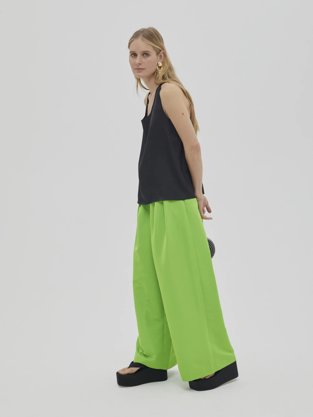 Брюки ILU (Цвет Салатовый, Размер S, Состав 100% полиэстер)