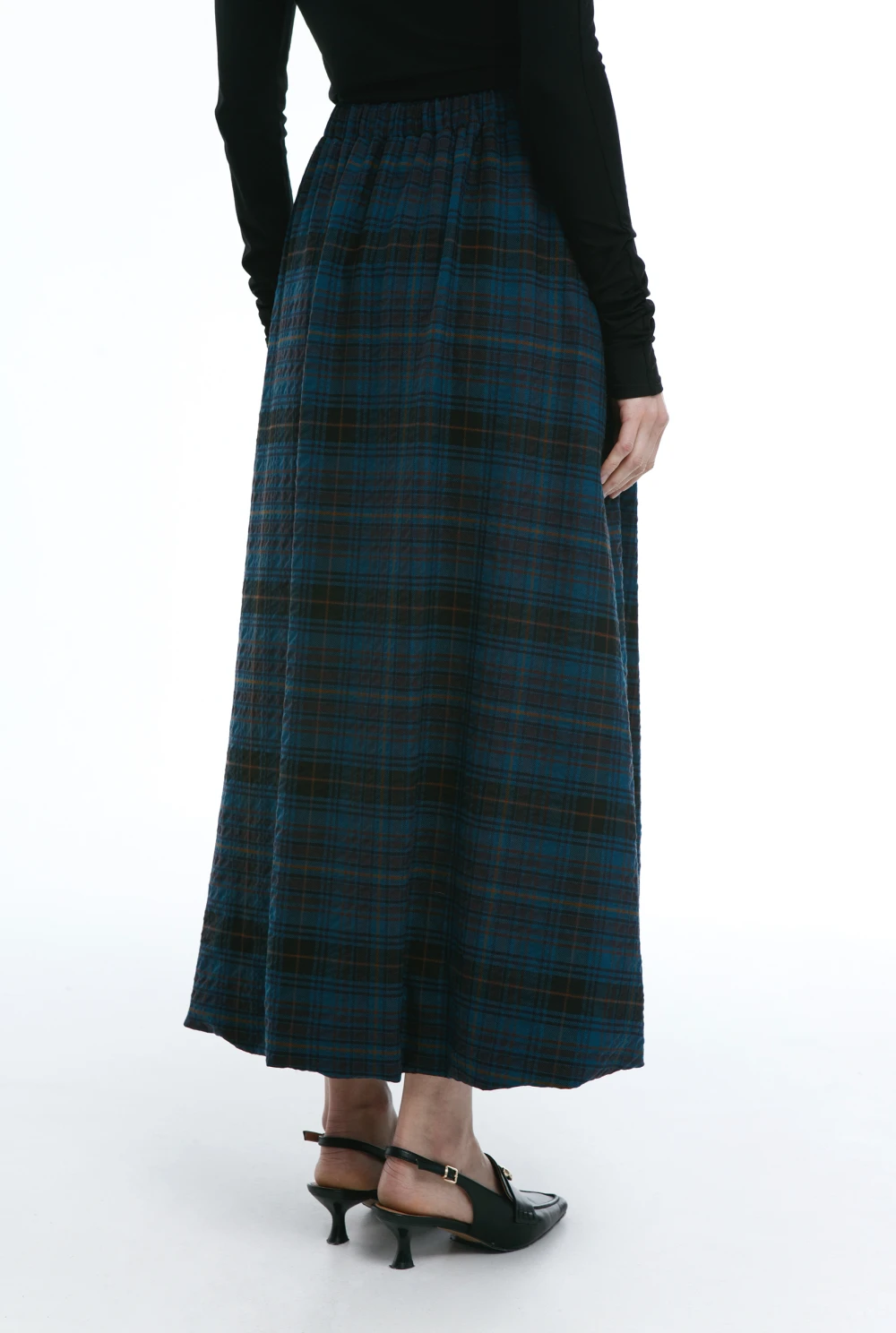 Юбка Hara ( Цвет Морская волна в клетку )