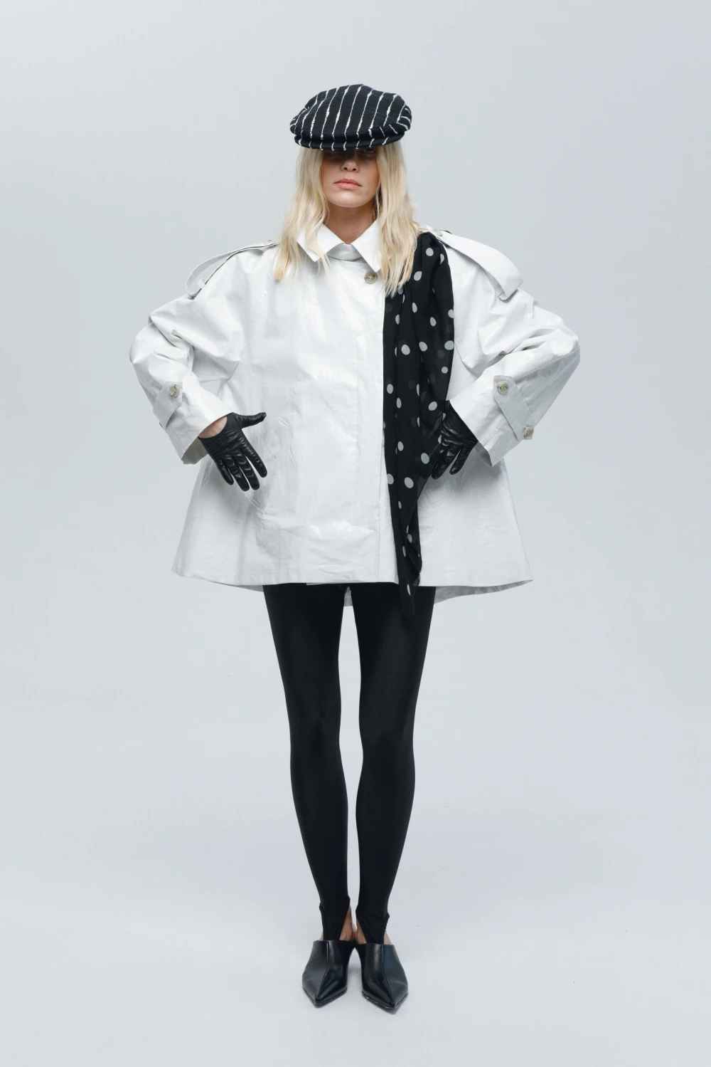 Тренч P ( Цвет Молочный )