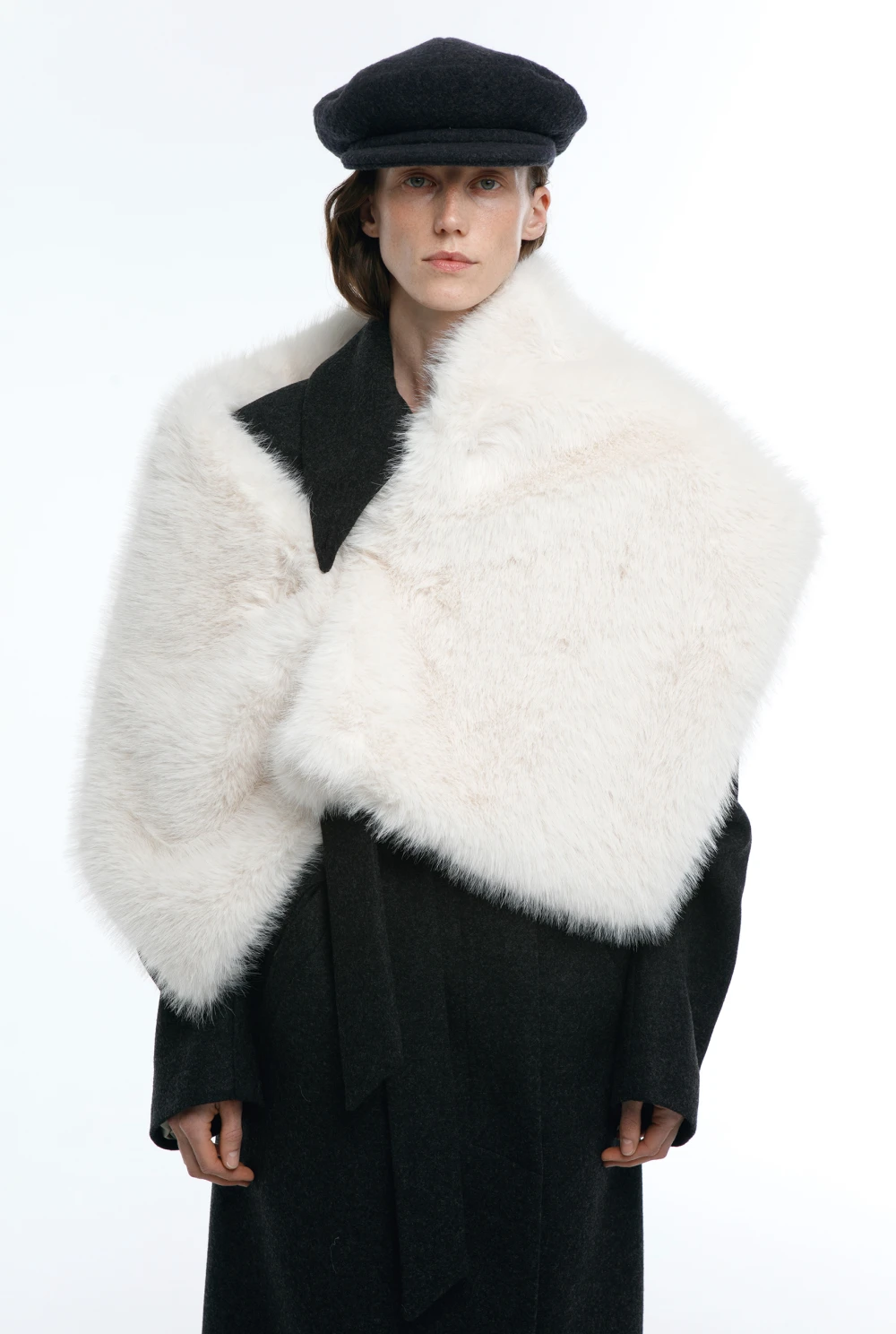 Шарф Line (Цвет Белый, Размер OneSize, Состав 100% полиэстер)