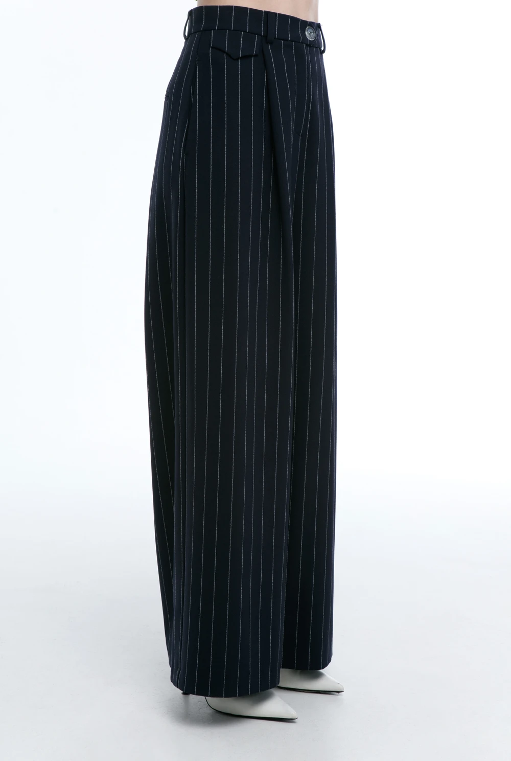 Брюки Time management ( Цвет Синий в полоску )