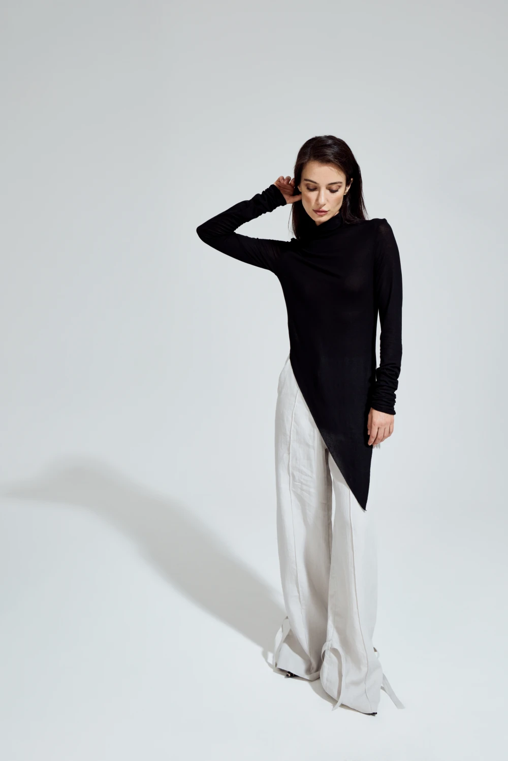 Брюки La Core Basque ( Цвет Светло-серый )