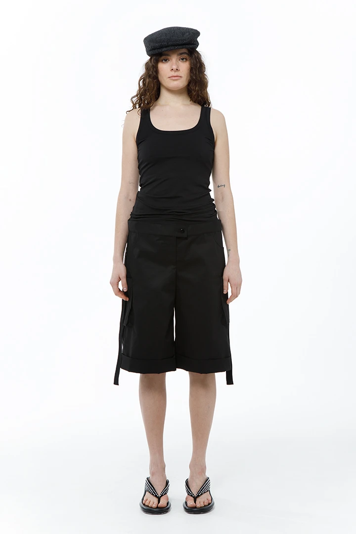 Майка Two ( Цвет Чёрный )