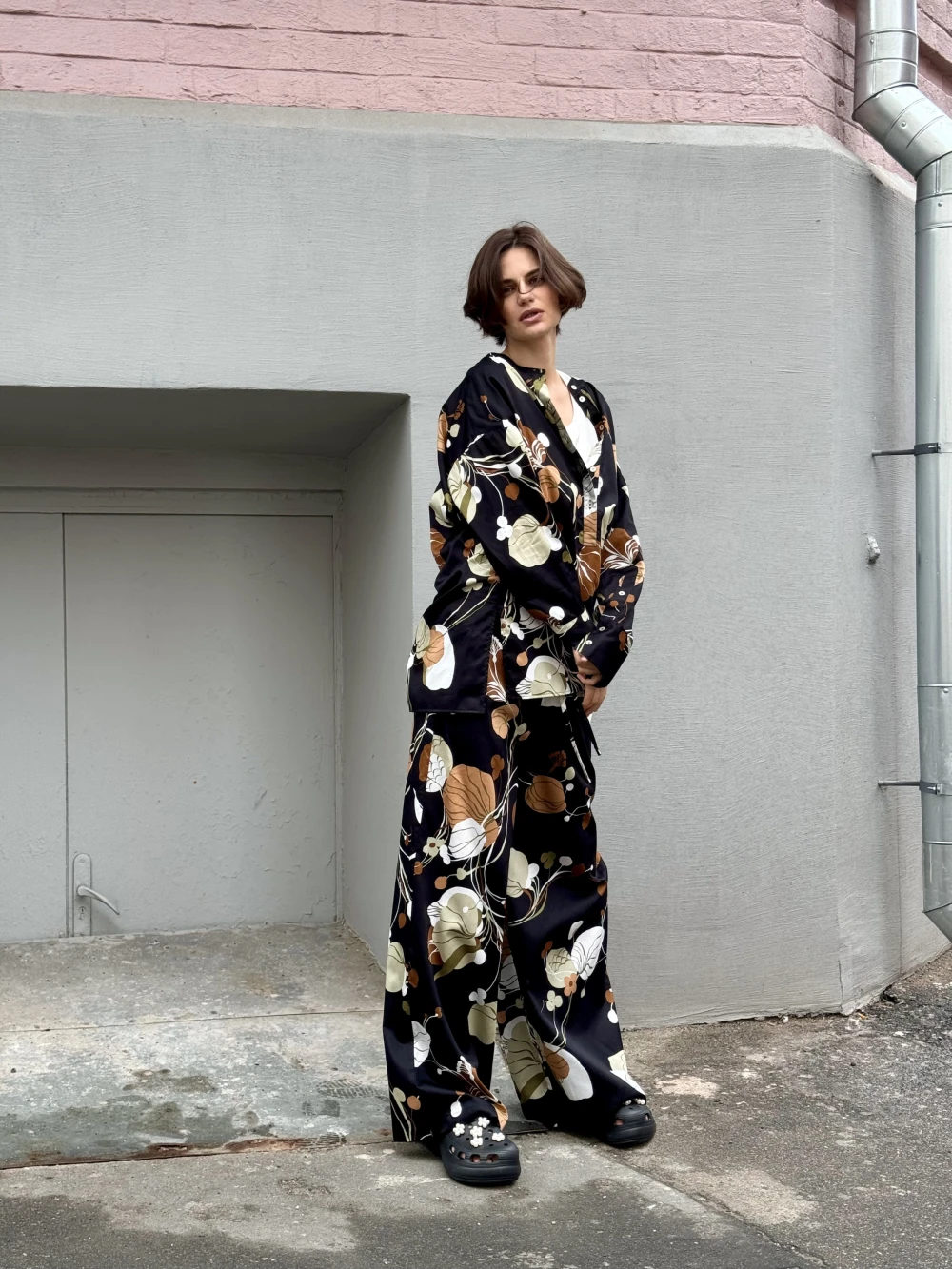 Костюм Amara (Цвет Чёрный, Размер 44/S, Состав 100% хлопок)