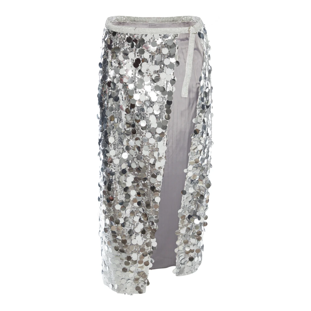 Юбка Candy (Цвет Серебристый, Размер M, Состав 100% полиэстер)