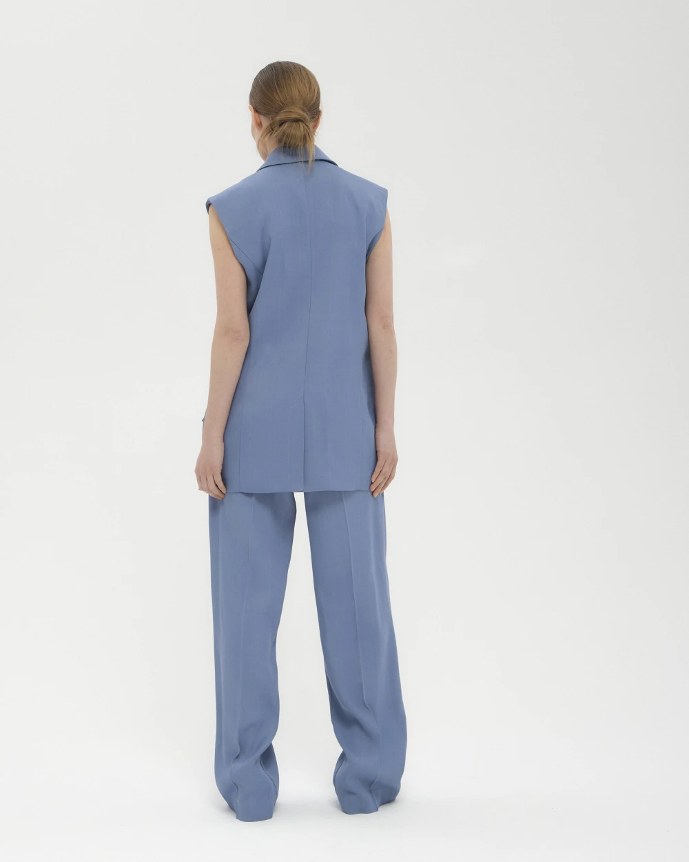 Жилет Sibil (Цвет Голубой, Размер 48/L, Состав 86% вискоза, 14% шерсть)