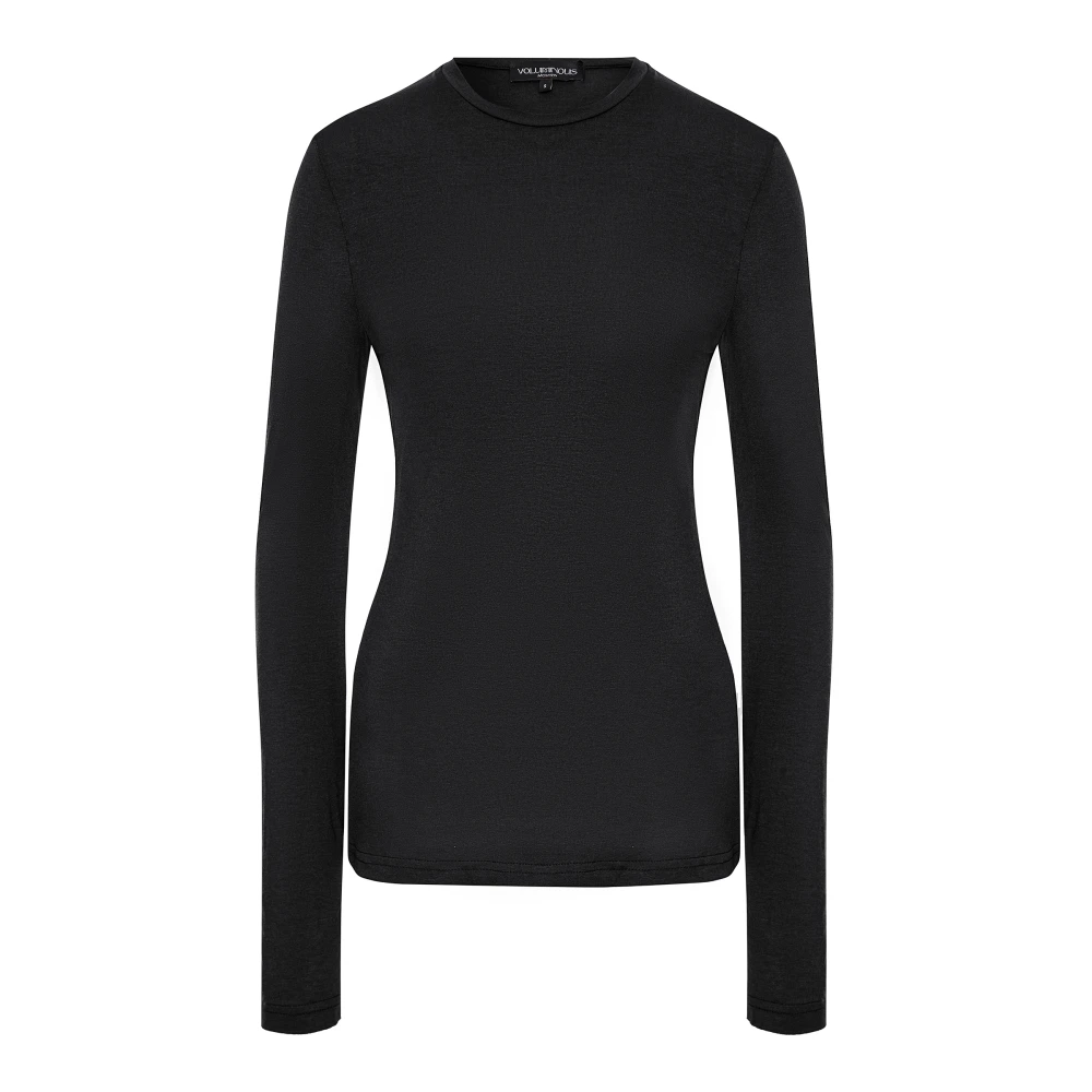 Лонгслив Orfey (Цвет Чёрный, Размер S, Состав 96% вискоза, 4% эластан)