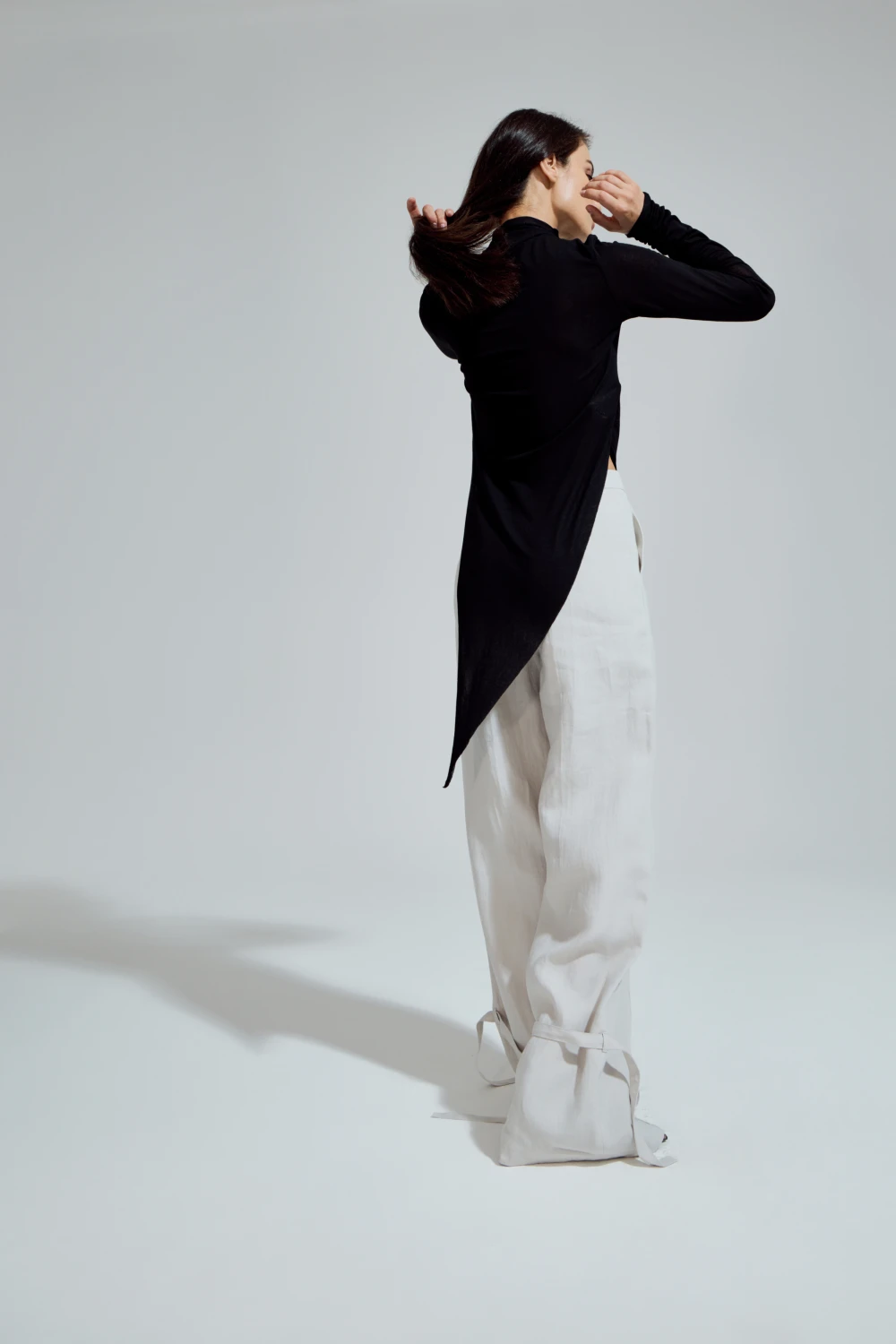 Брюки La Core Basque ( Цвет Светло-серый )