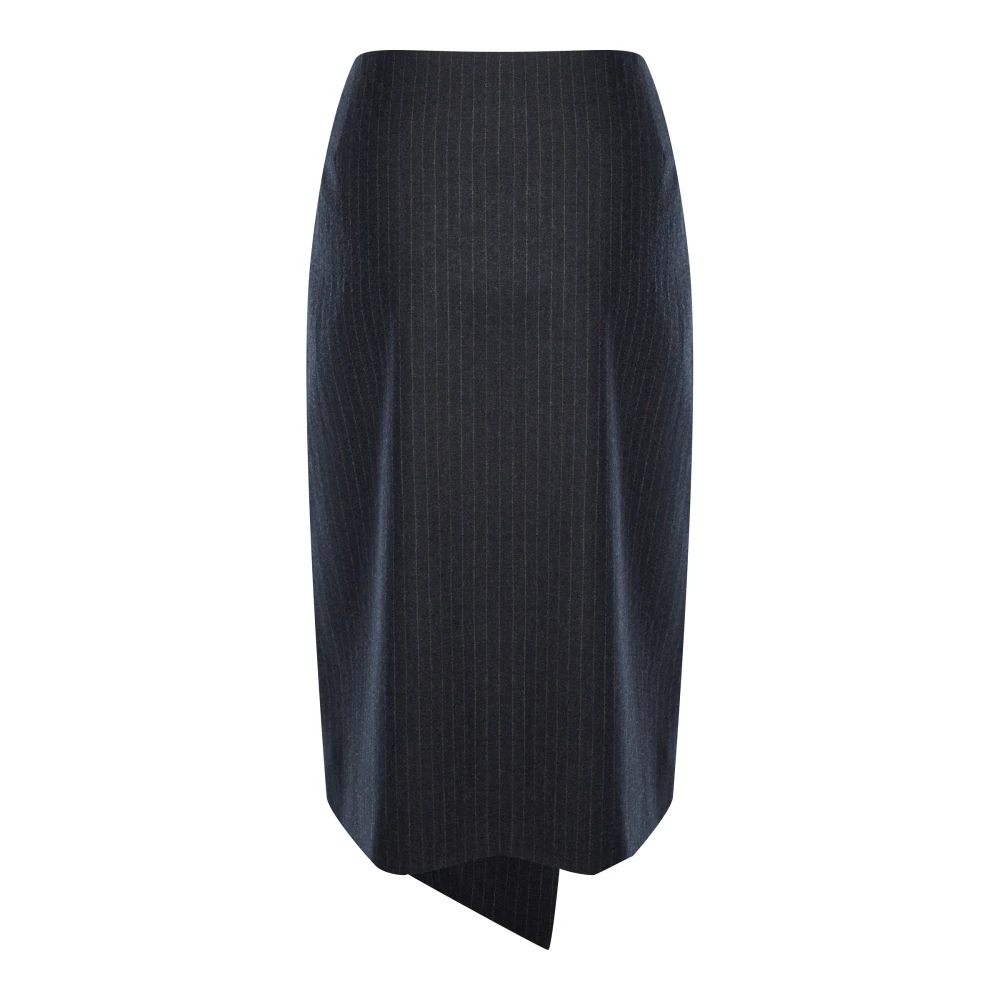 Юбка CEO of everything ( Цвет Тёмно-серый в полоску )