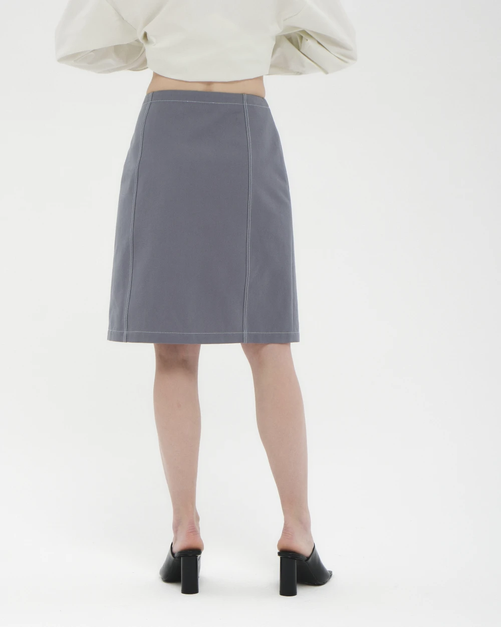 Юбка Kimmy (Цвет Серо-голубой, Размер 48/L)