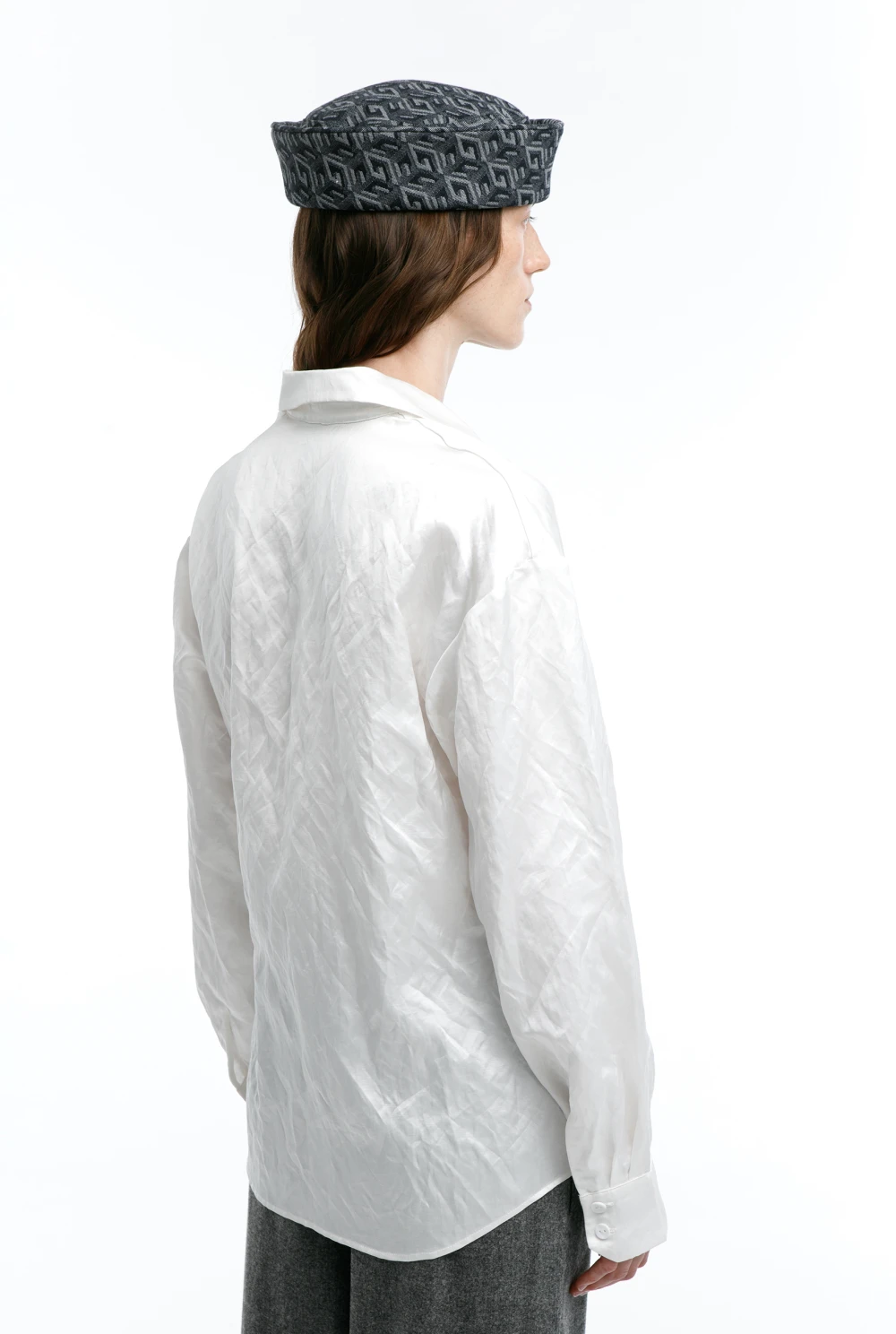 Рубашка Sash (Цвет Белый, Размер 44/S, Состав 54% вискоза, 46% лён)