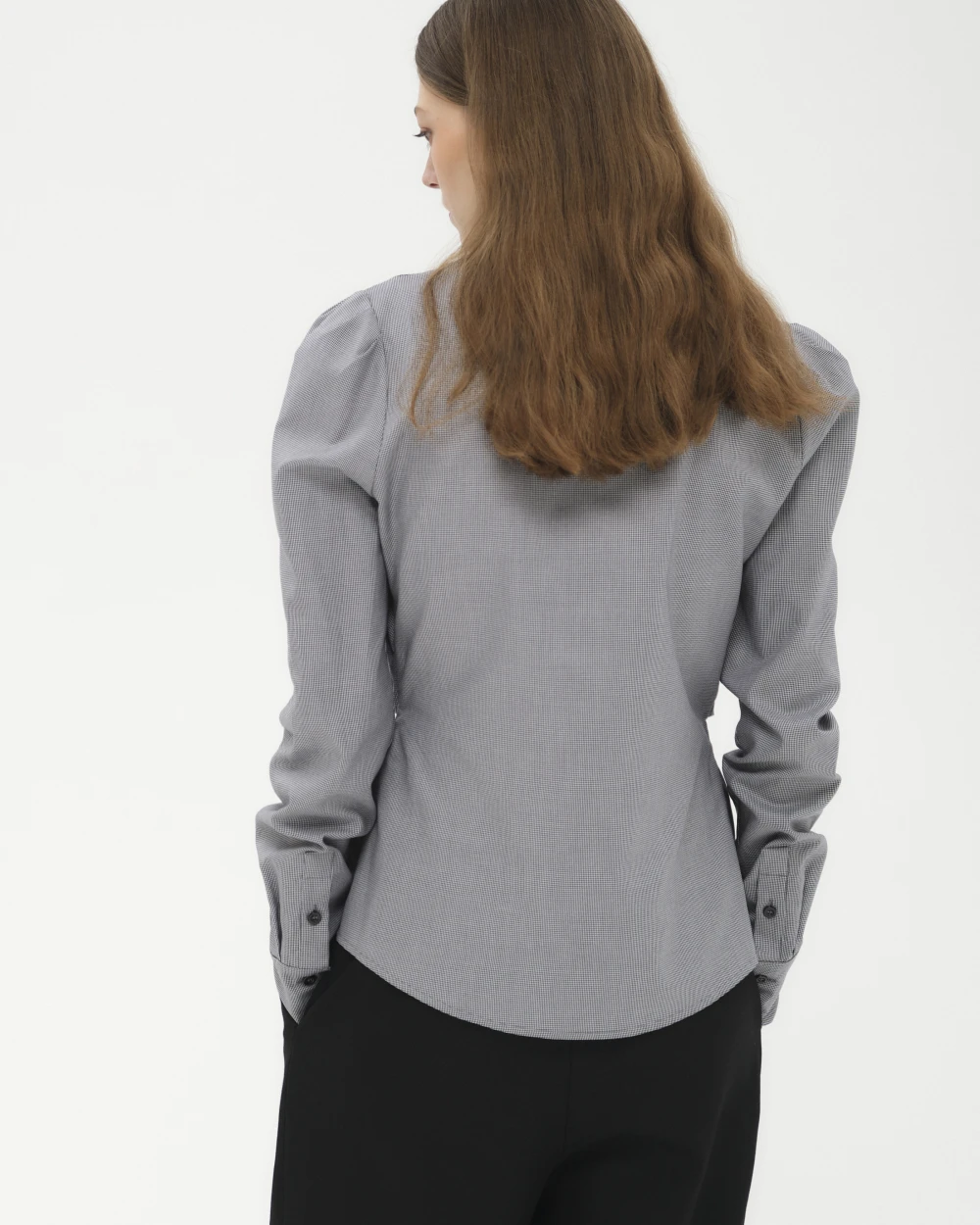 Рубашка Pitti (Цвет Чёрно-белый, Размер S, Состав 100% хлопок)