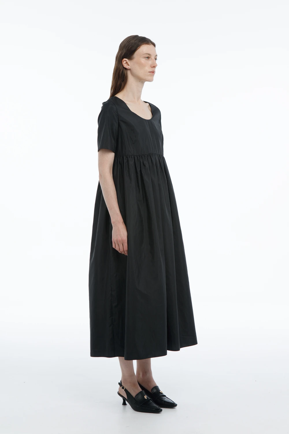 Платье Palm (Цвет Чёрный, Размер 44/S, Состав 78% Шерсть, 20% Вискоза, 2% Эластан)