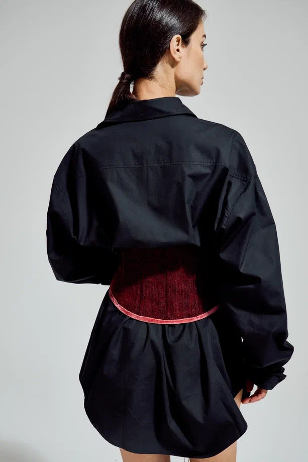 Корсет Catherine ( Цвет Бордовый )