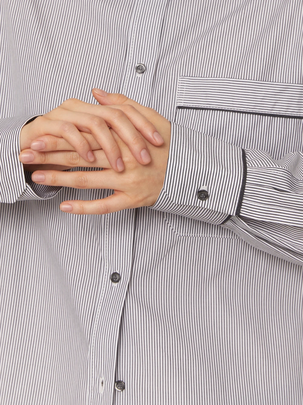 Костюм Atra (Цвет Чёрно-белый в полоску/серый, Размер S, Состав 100% хлопок)