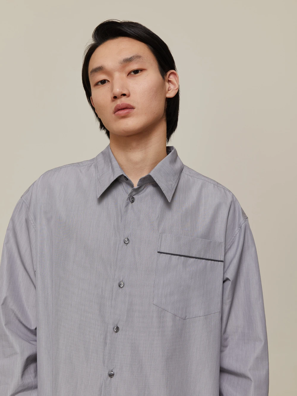 Пижама мужская Aries (Цвет Стальной, Размер L, Состав 100% хлопок)